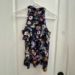 Parker Cosmic Daisy Floral blouse Xsmall NWT